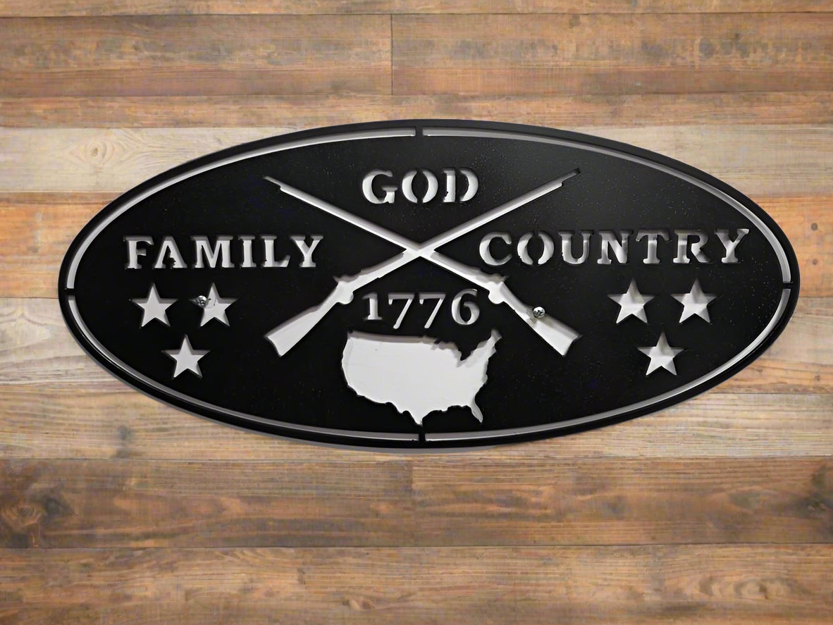 God Family Country 1776