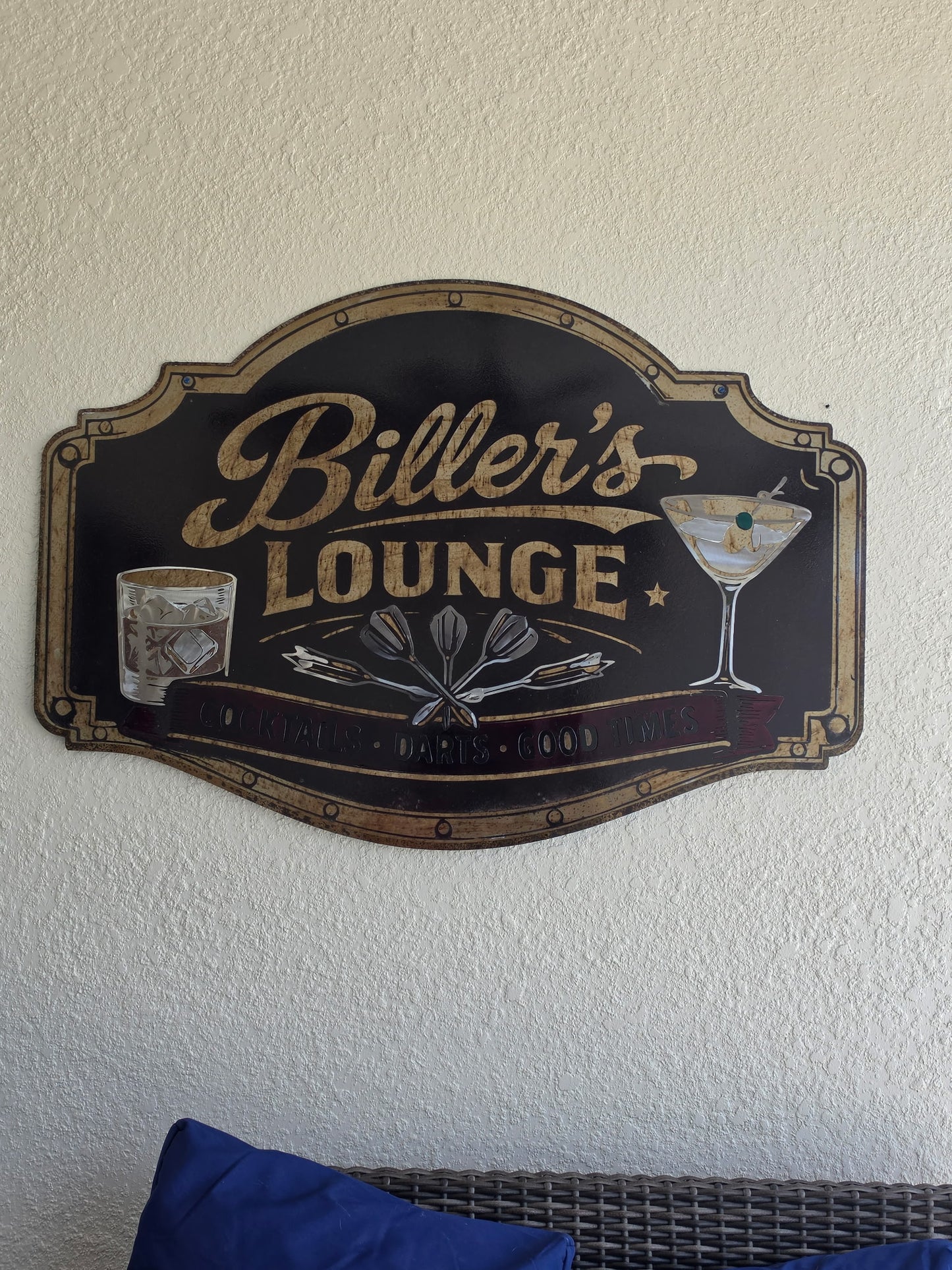 Custom Lounge sign