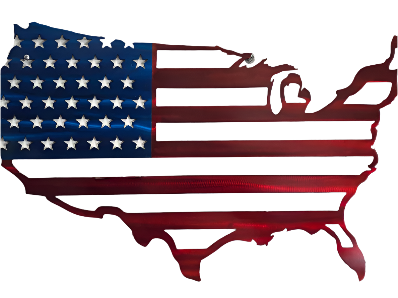 US Map Flag