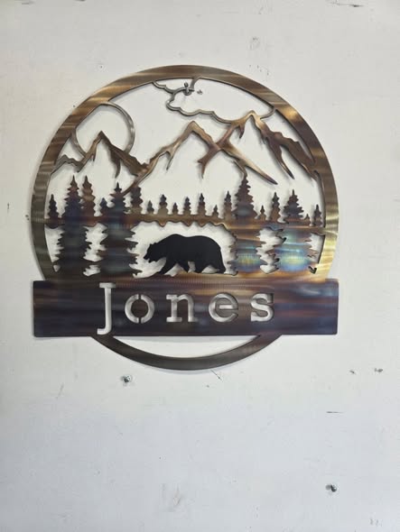 Custom- Bear w/ scenery
