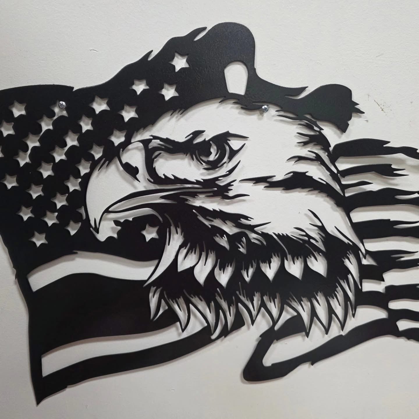 American Flag with Eagle