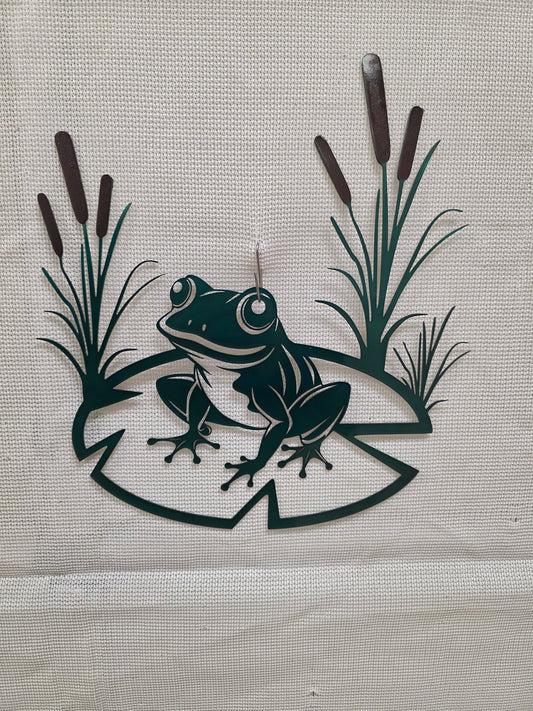 Frog on Lilly pad