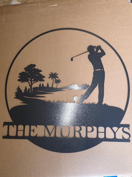 Custom- golfer