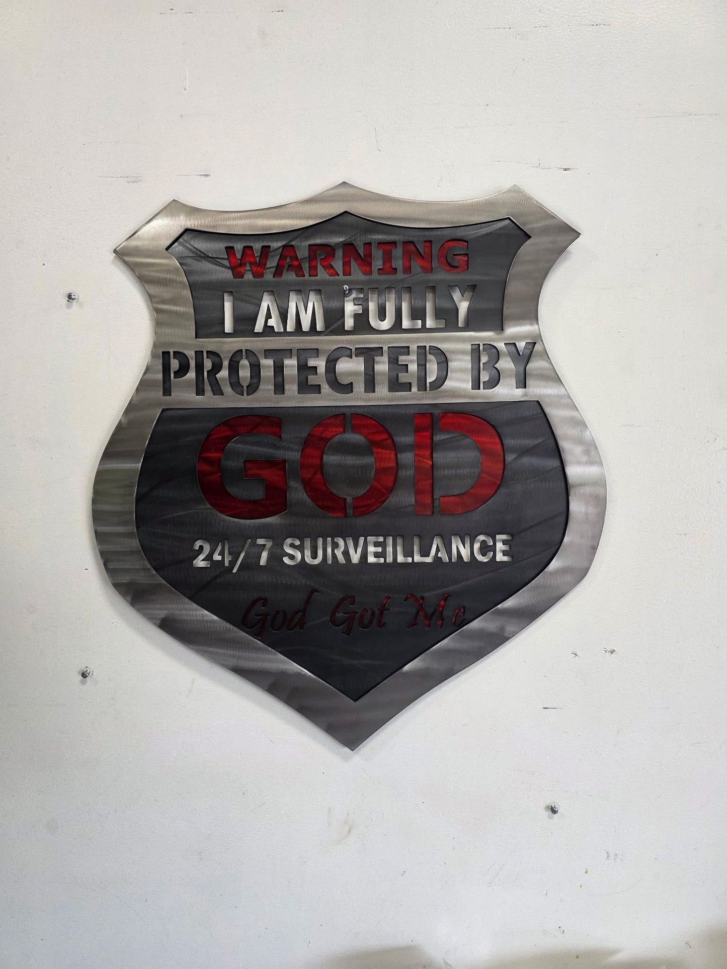 Custom- Protected by God
