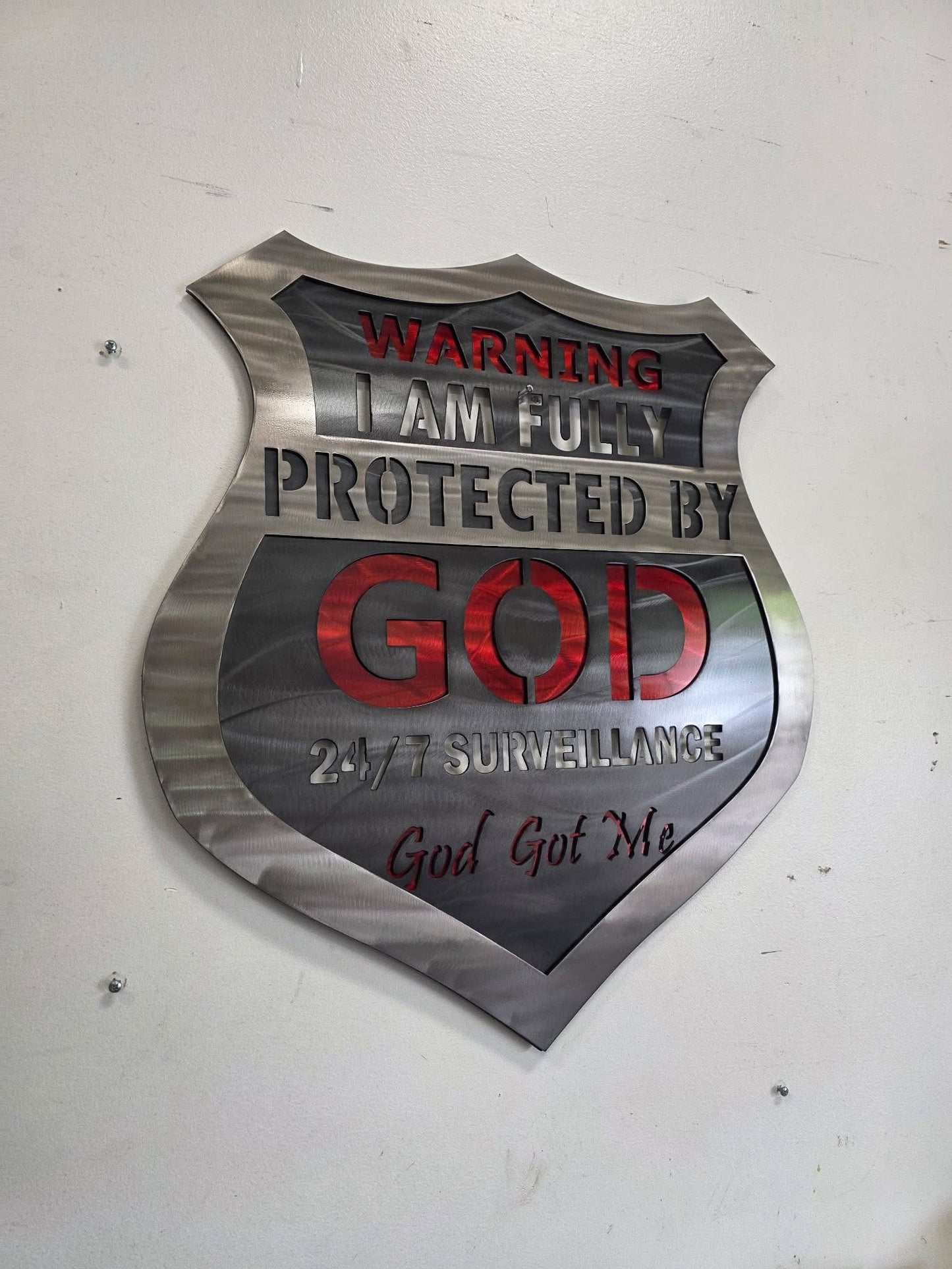 Custom- Protected by God