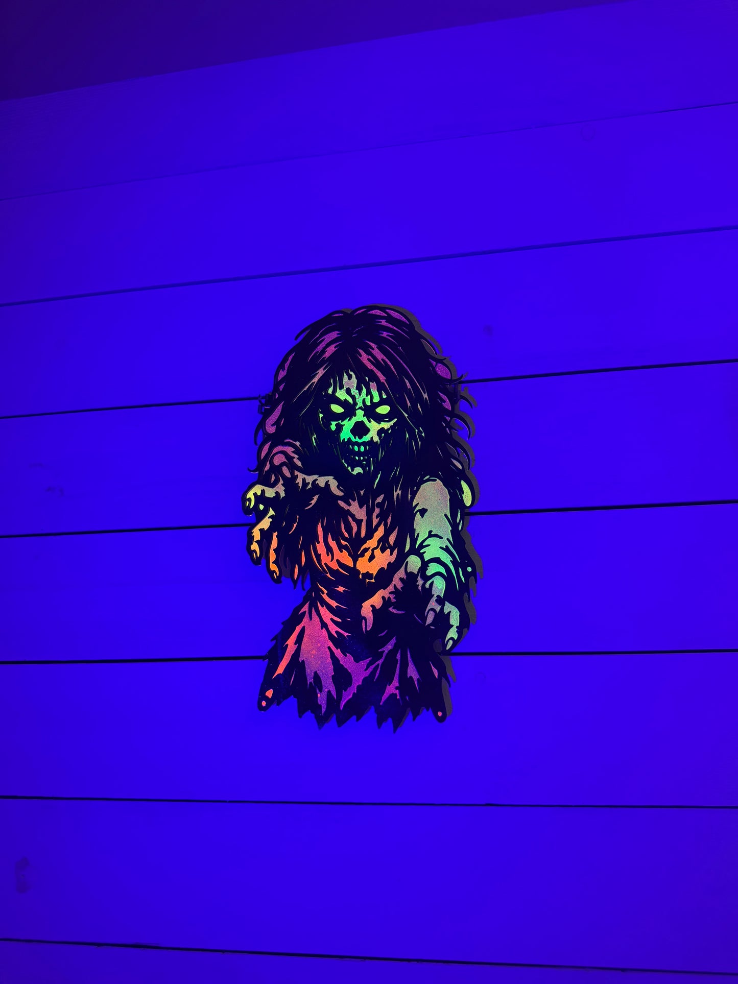 Black Light Betty & Barry Zombie