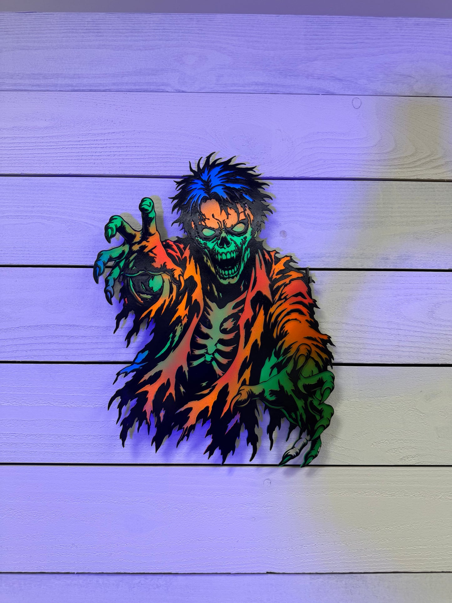 Black Light Betty & Barry Zombie