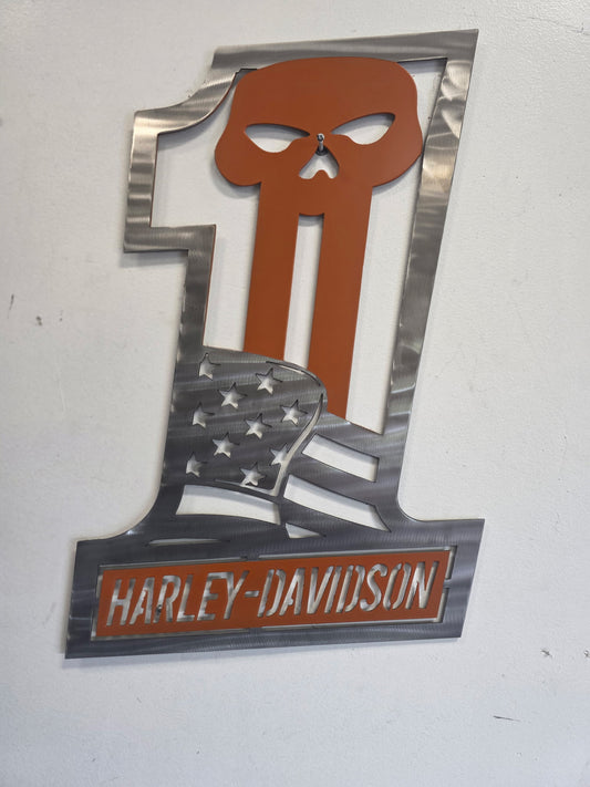 Harley-Davidson (Predator Black & Orange)