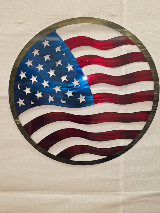 Round Flag