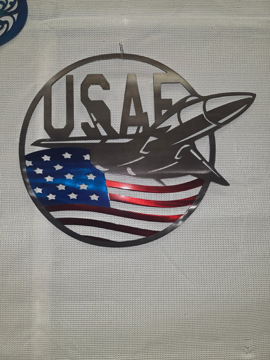Airforce Jet Flag