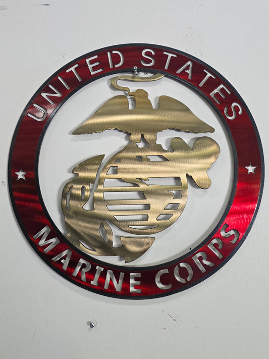 Marine Eagle Globe & Anchor